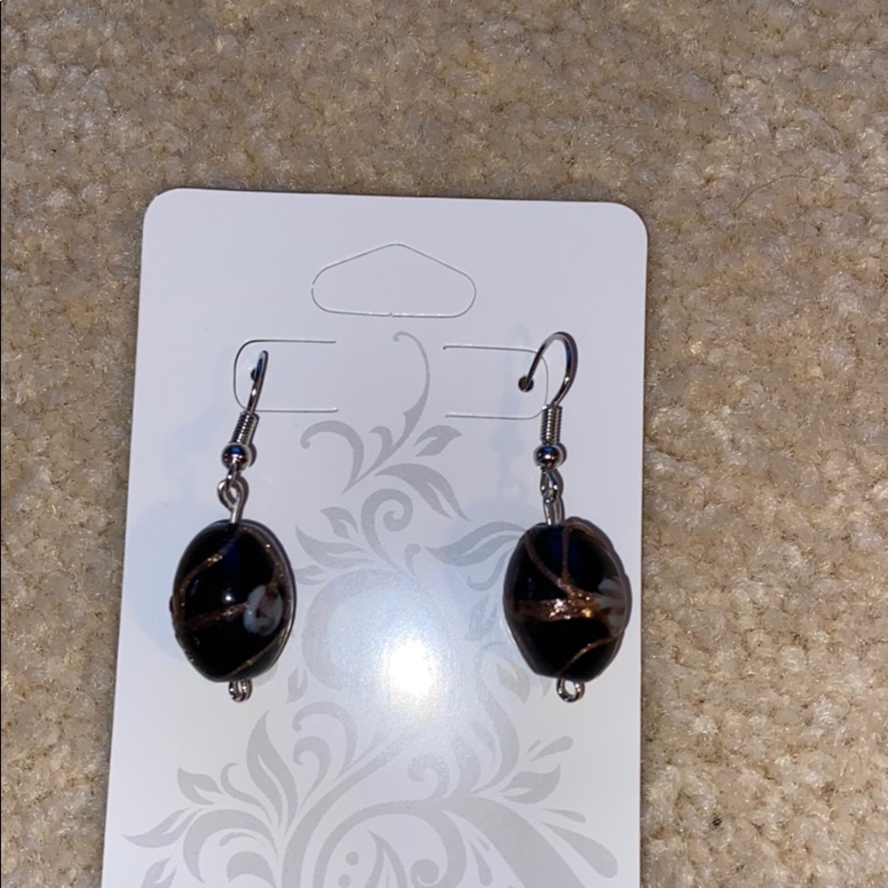 Japanese patterned earrings !